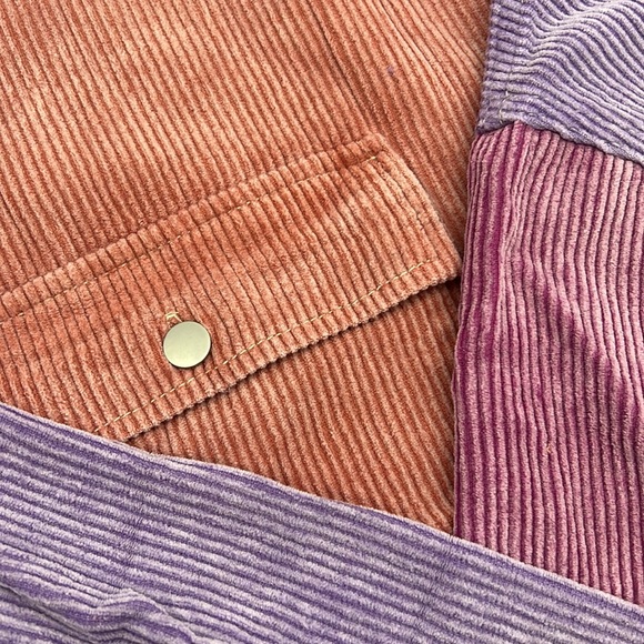 POL Mona Purple Tomato Corduroy Jacket - Picture 6 of 16